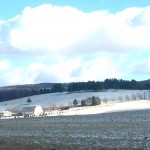 Wintertime View of Friendship Farms